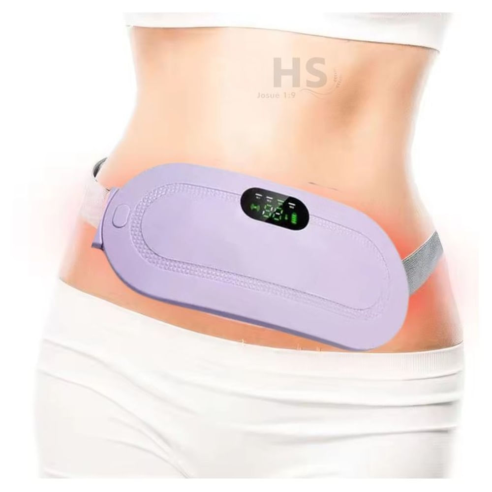Cinturón Térmico Inteligente Para Colicos Menstruales - Lila
