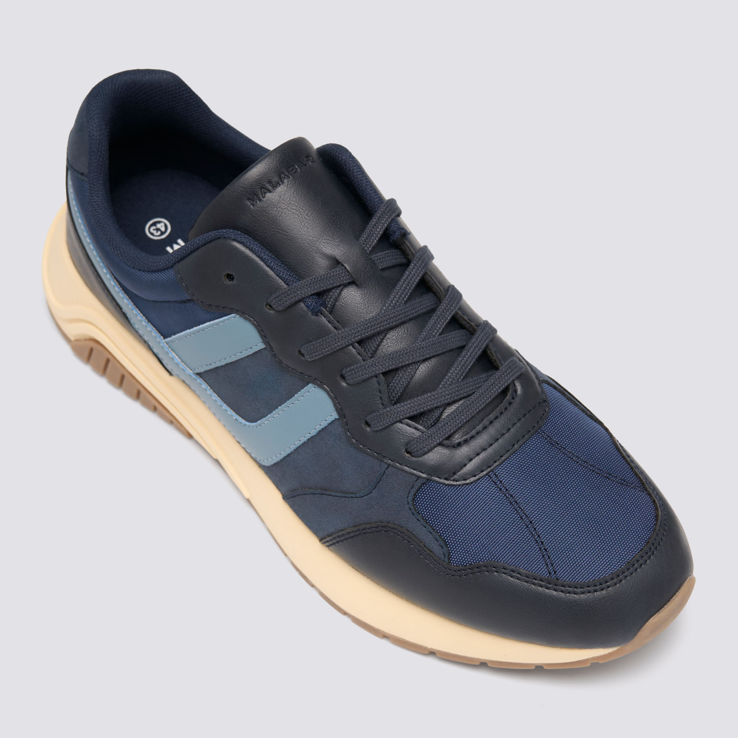 Zapatillas Urbanas Hombre Malabar Check Azul