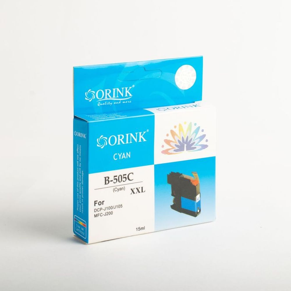 Cartucho de tinta Compatible CB 505 Azul Cyan 15 ml