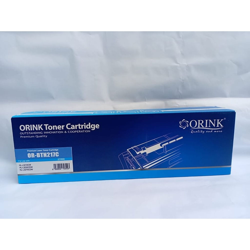 Tóner Compatible Orink BTN 217 CY para Brother Colores Vivos 2.300 Páginas