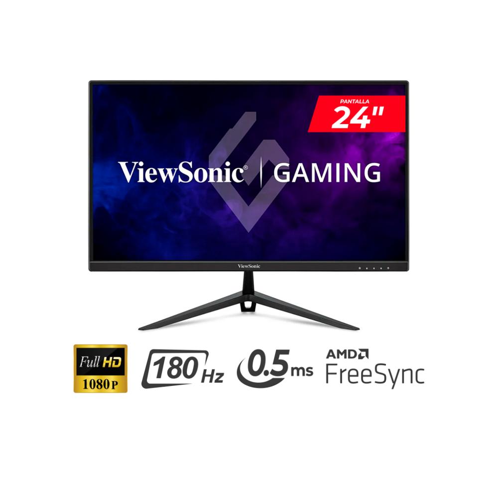 MONITOR GAMER VIEWSONIC VX2428A 24 Full HD  IPS  180Hz 0.5ms HDMI DP AMD FreeSync