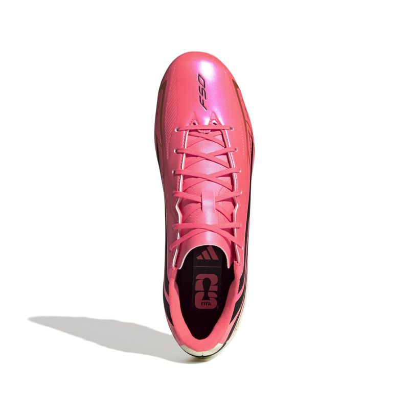 Adidas F50 Hyperfast Club Fútbol FG/MG Rosado