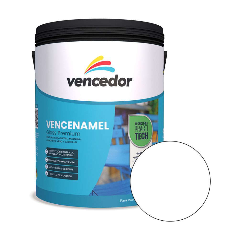 Gloss Vencedor Practitech Blanco Mate 3.6L