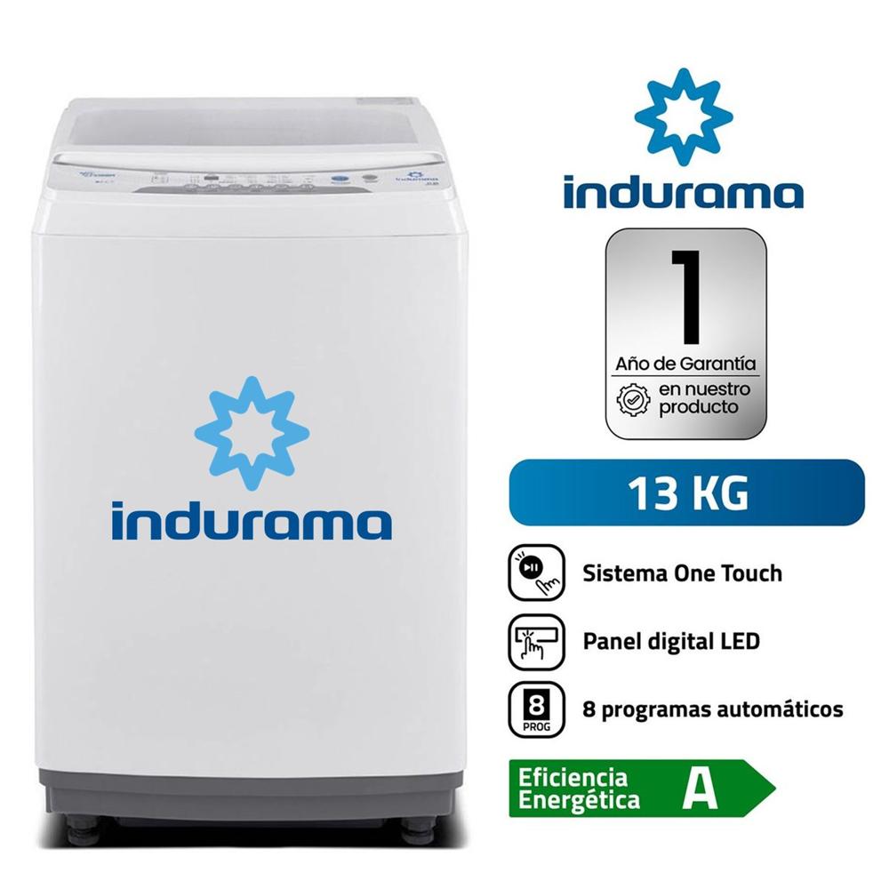 Lavadora Automática Indurama 13Kg LRI-13BLA Carga Superior Blanco