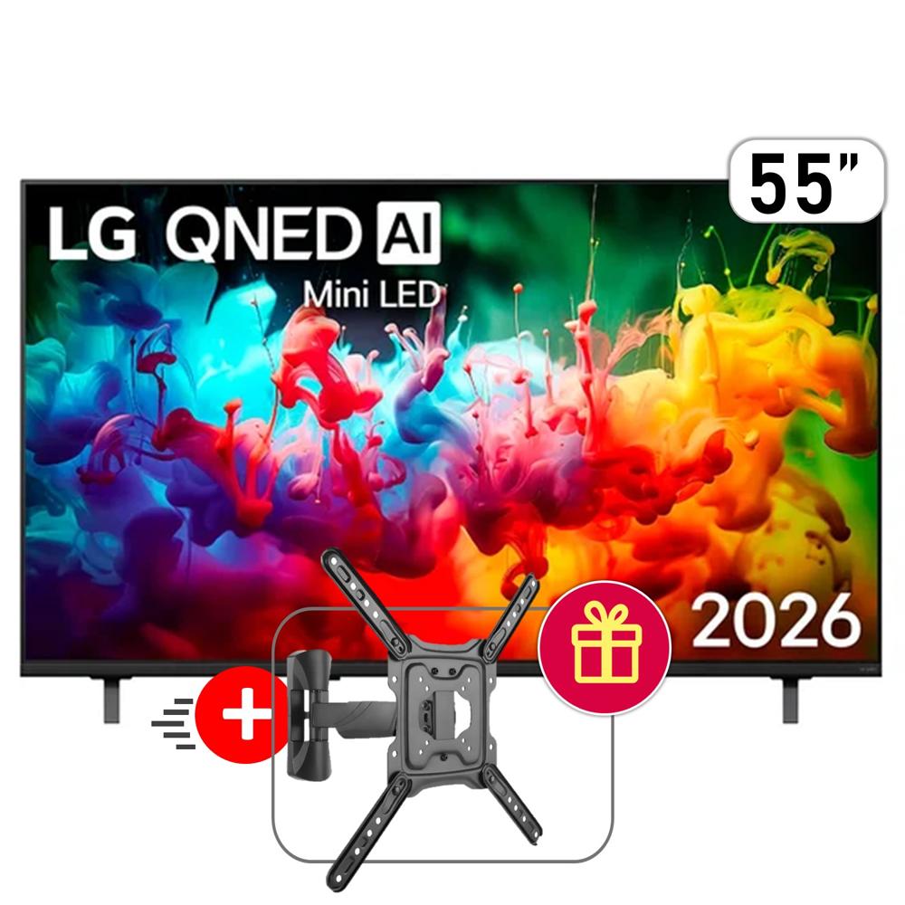 Televisor LG 55 QNED Miniled 4K UHD Thinq Ai 55qned65bsa - Rack