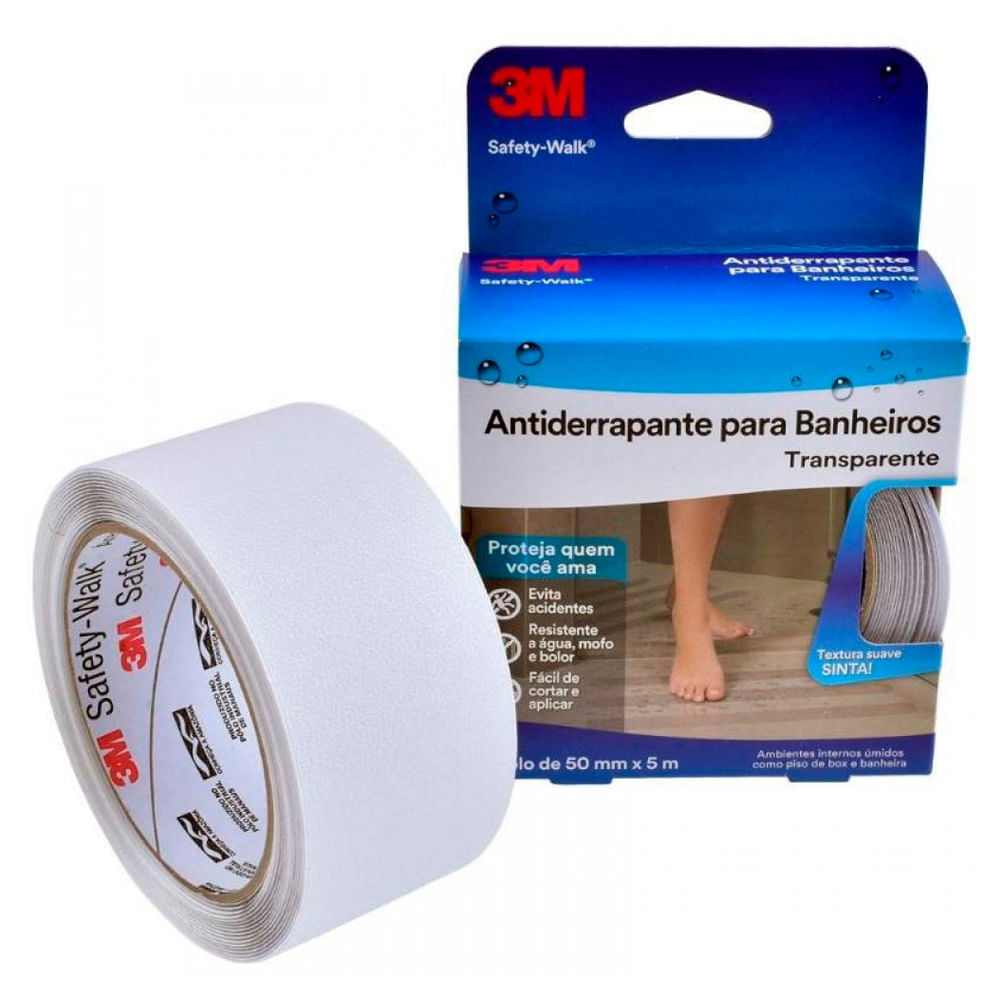 Cinta Antideslizante para Baño 3M 50 mm x 5 m