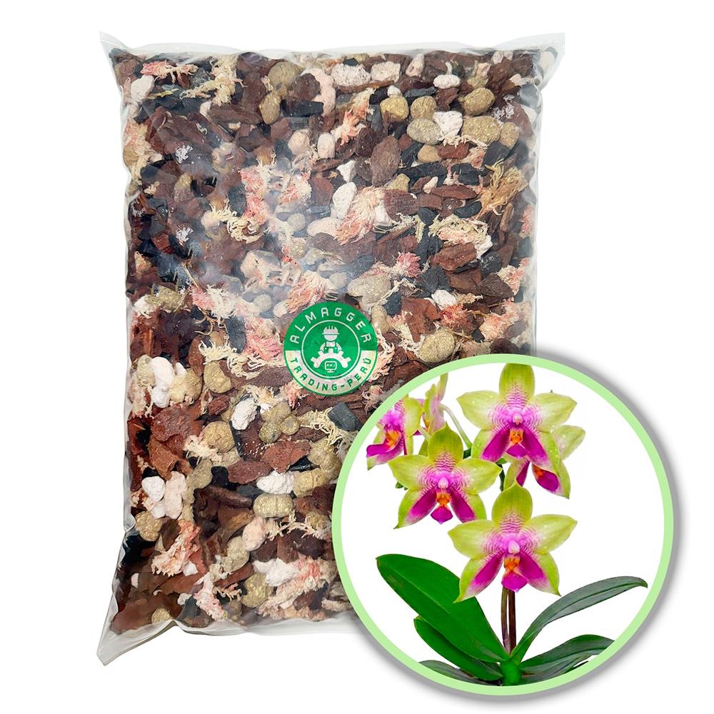 Sustrato Premium Orquídeas - 6 Litros - Mix 1 - Tratado