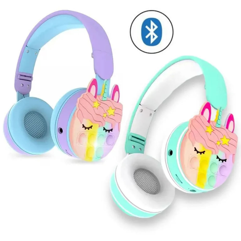 AUDIFONO UNICORNIO DE COLORES