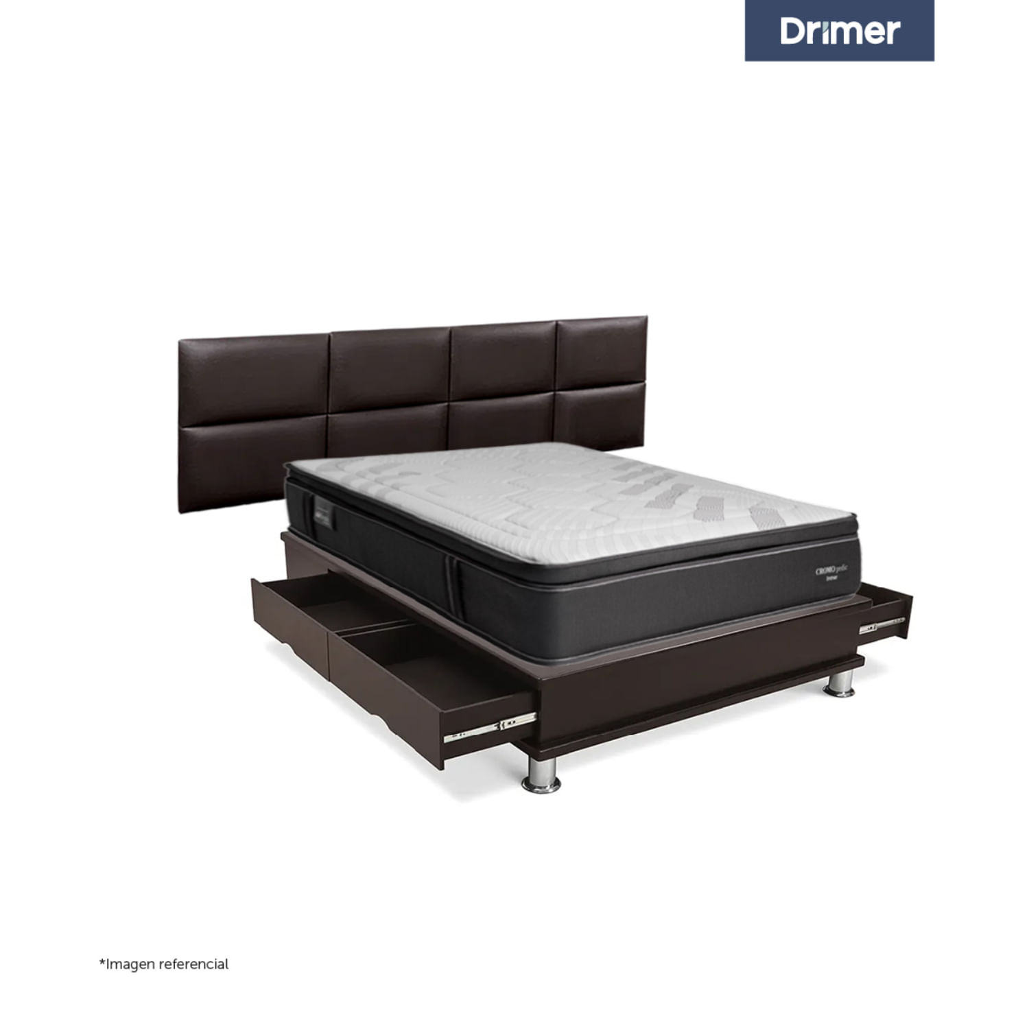 Cama Sofia Cromopedic King