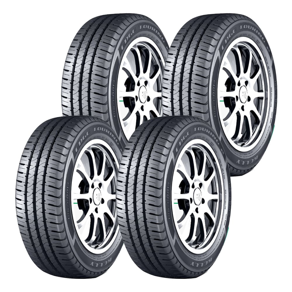 Kit De 4 Llanta 18570r13 86t Edge Touring 2 Kelly Goodyear