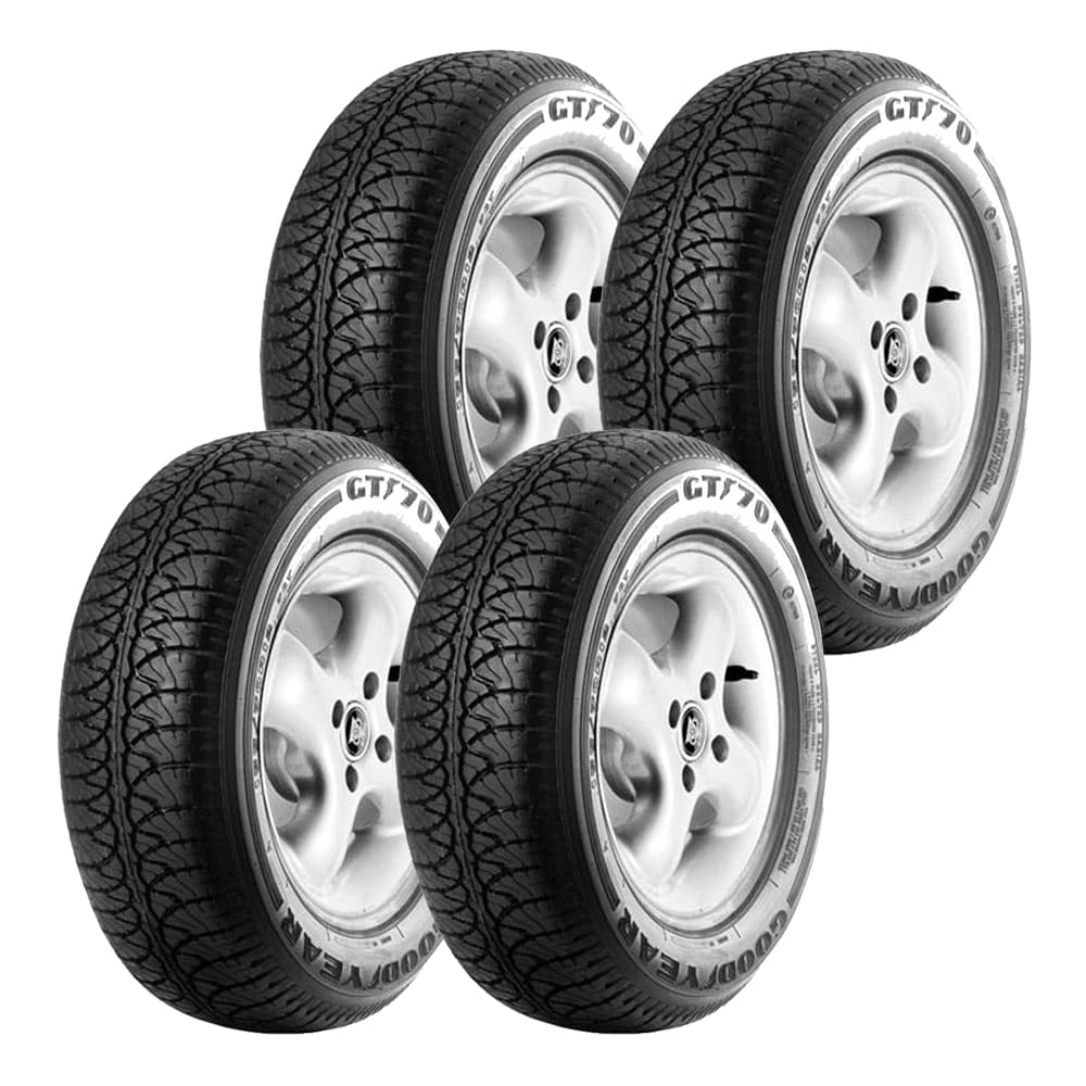 Kit 4 Llantas 15570R12 73T GT70 Goodyear