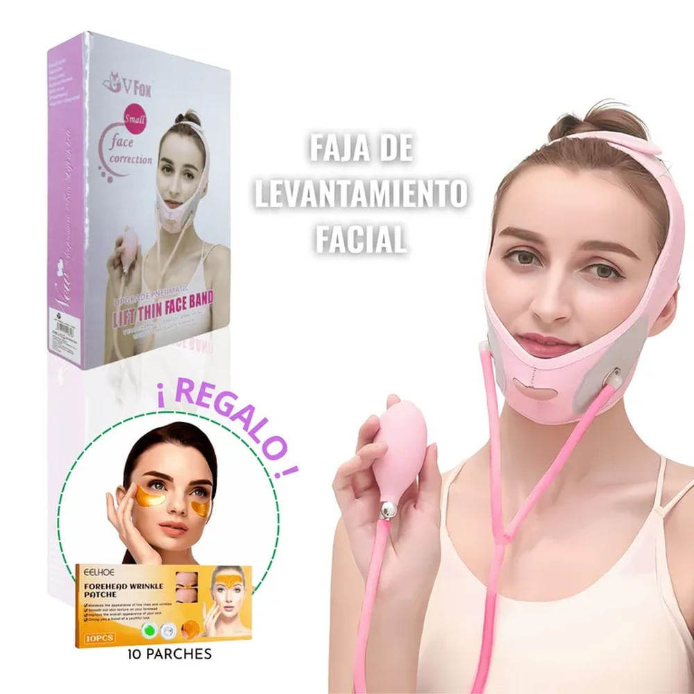 Corrector y Reductor de Papada + GRATIS Parche Antiarrugas de 10un