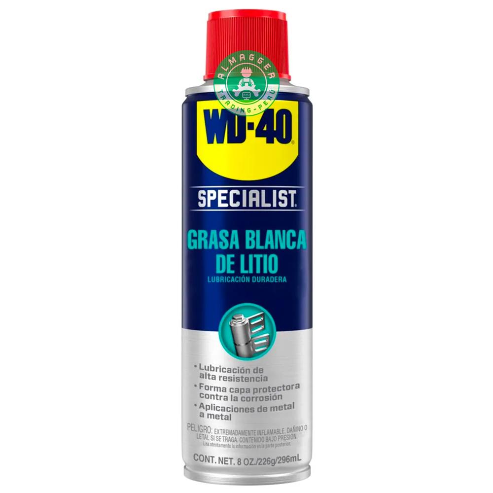 Wd40 Grasa Blanca De Litio 8 Oz - 226gr. - 309ml.