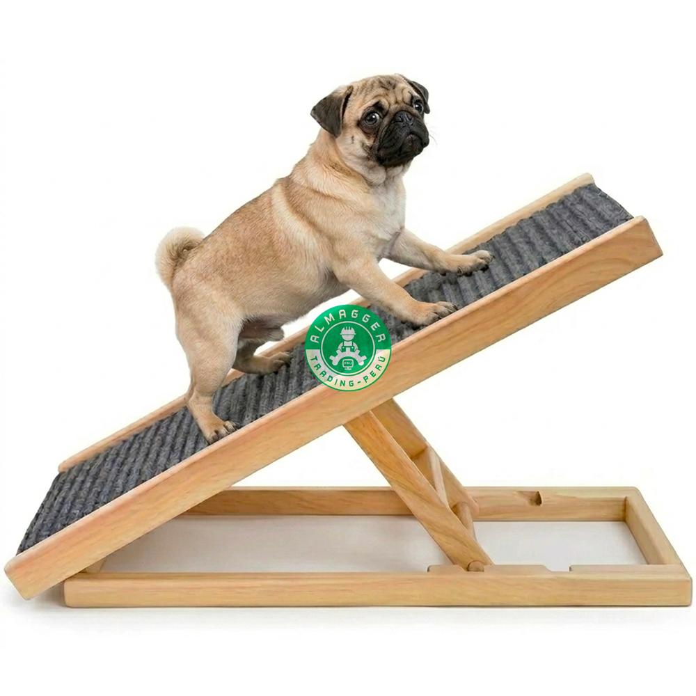 Rampa Para Mascotas - Plegable - Madera - Pet