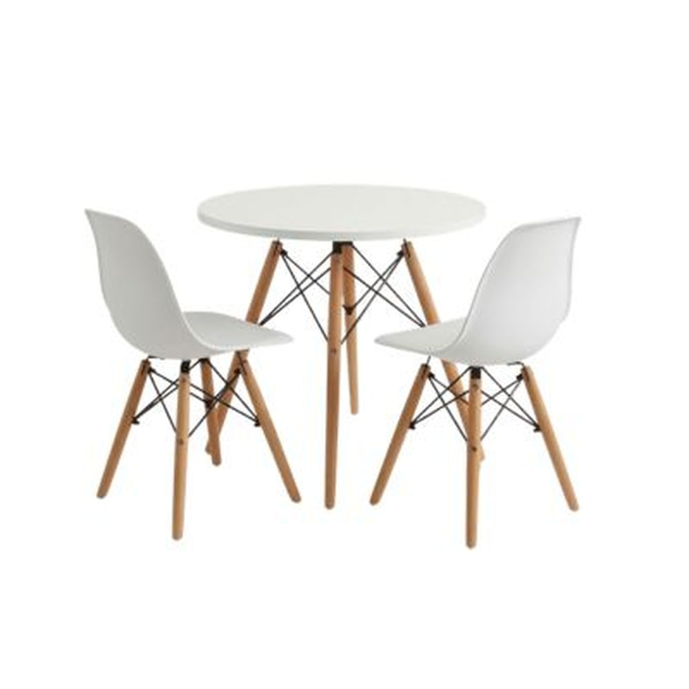 PACK de 2 Sillas Sofia Niño Blanco + Mesa Modelo Sofia niño Blanco