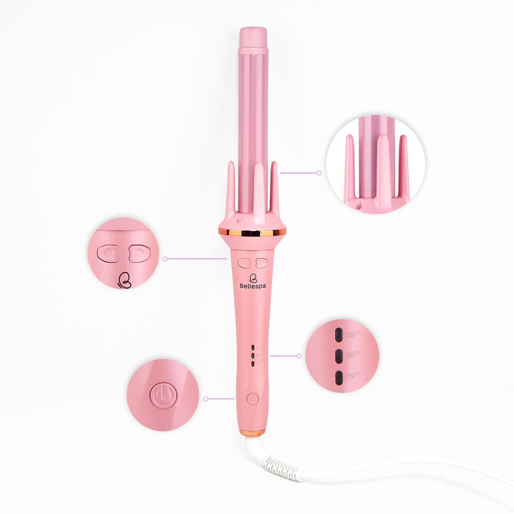 Rizador de Cabello Automático Rosado