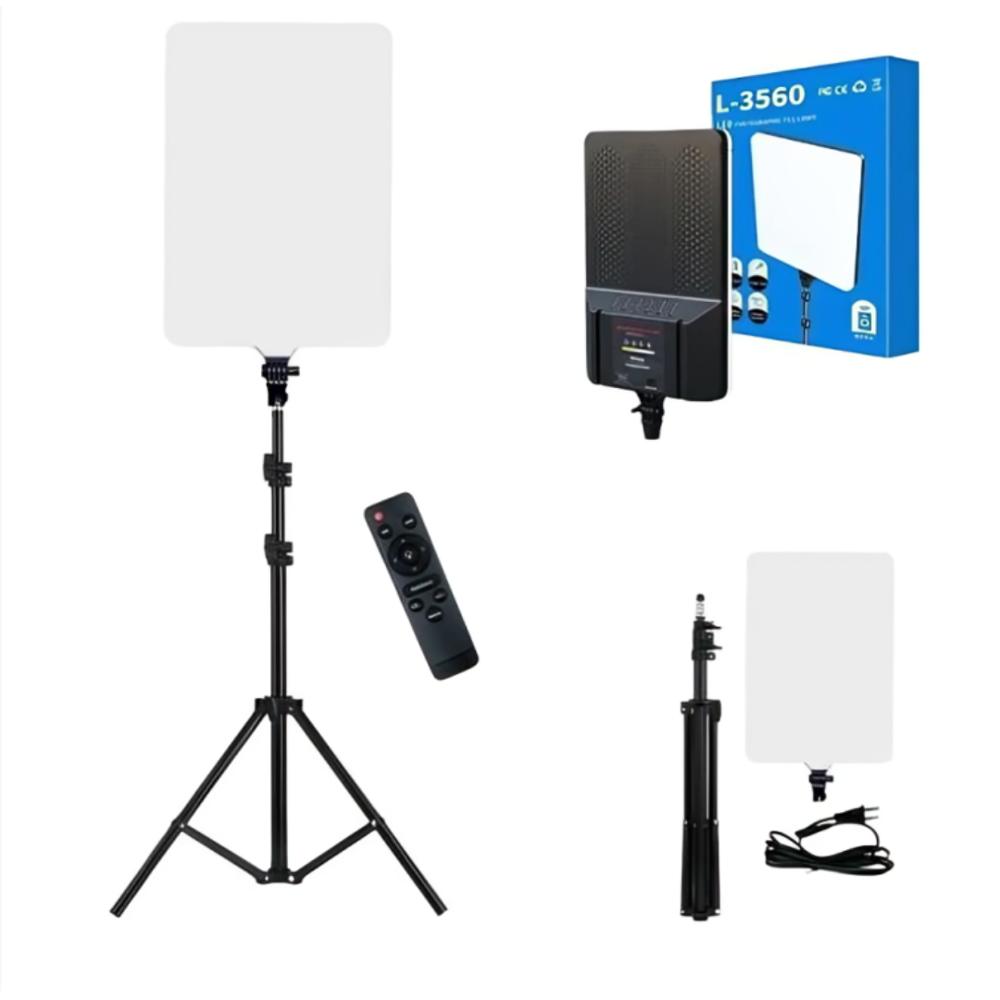 Panel de Luz Led para Fotografía y Video con Tripode L-3560