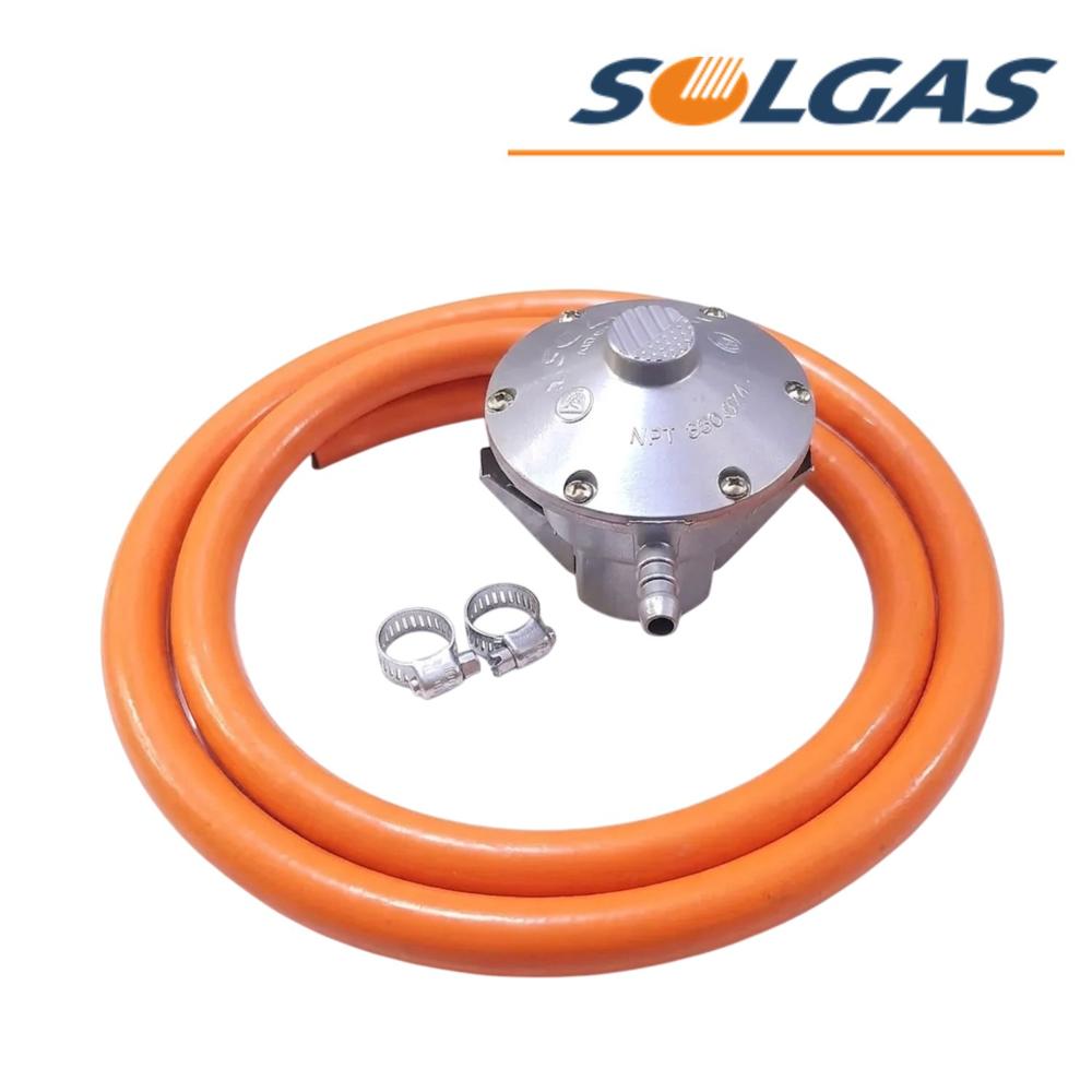 Válvula Regulador Gas R7 Solgas Uso Domestico