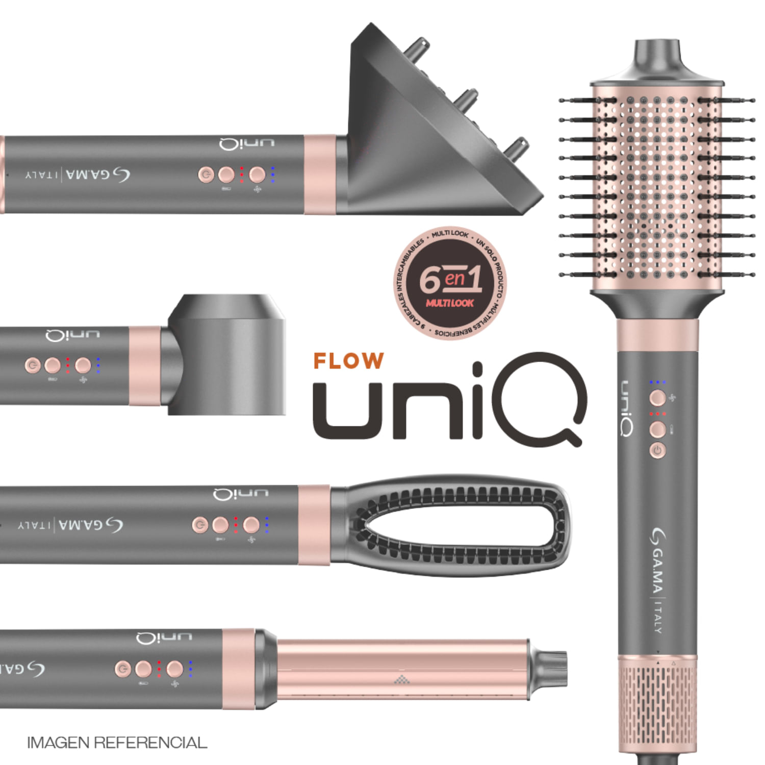 Multistyler Gama UNIQ Flow 6 En 1
