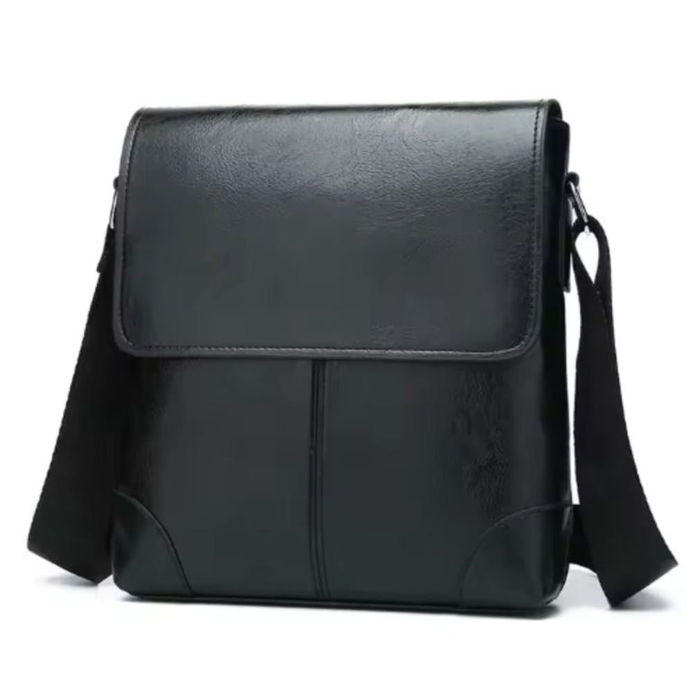 Morral Para Hombres De Diseño Elegante -  JEEP BULUO Cuero PU.CAFE