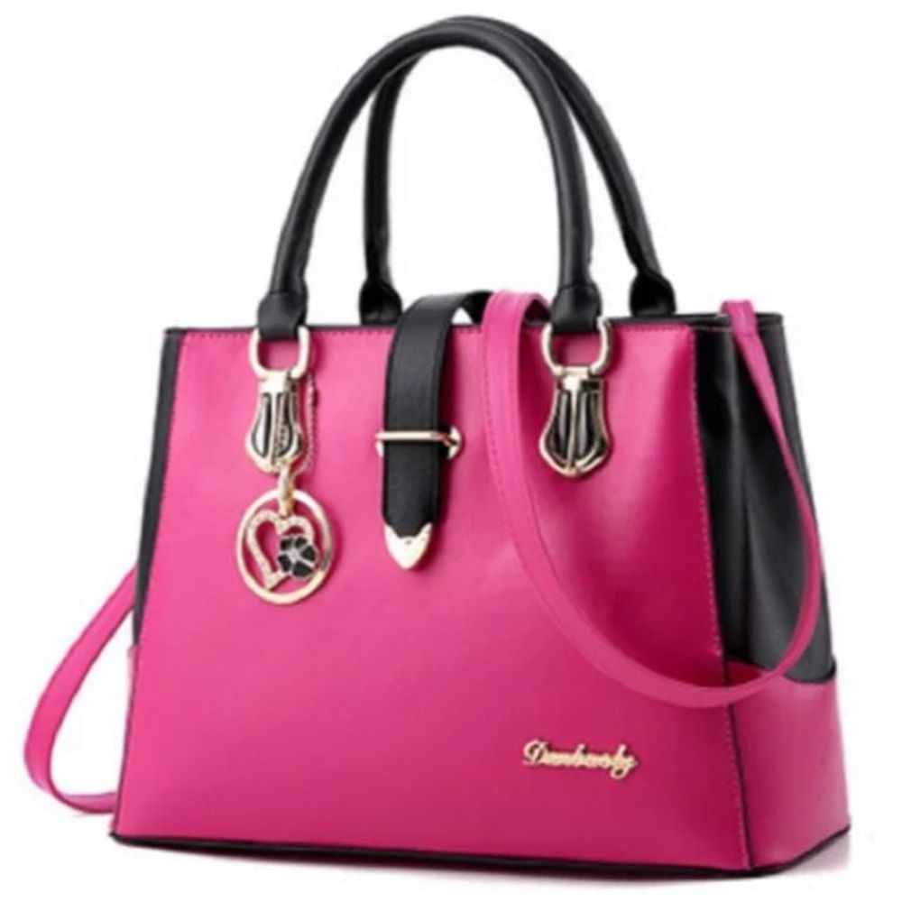 Bolso de cuero PU para mujer bolsa de hombro grandepara la Oficina