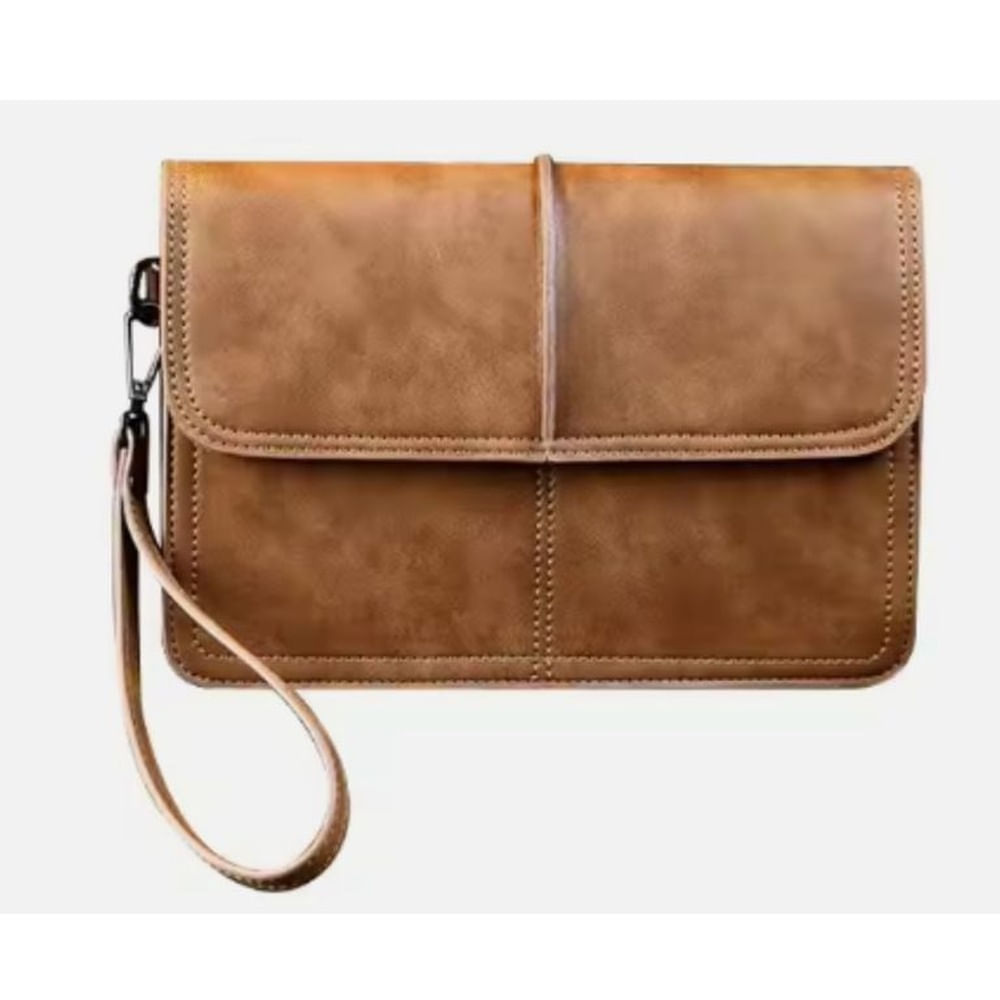 Morral de cuero diseño ejecutivo elegante de cuero