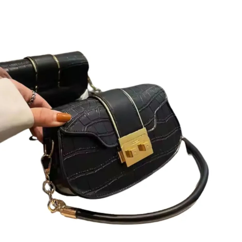 Bandolera de  alta calidad  de cuero Pu para mujer.