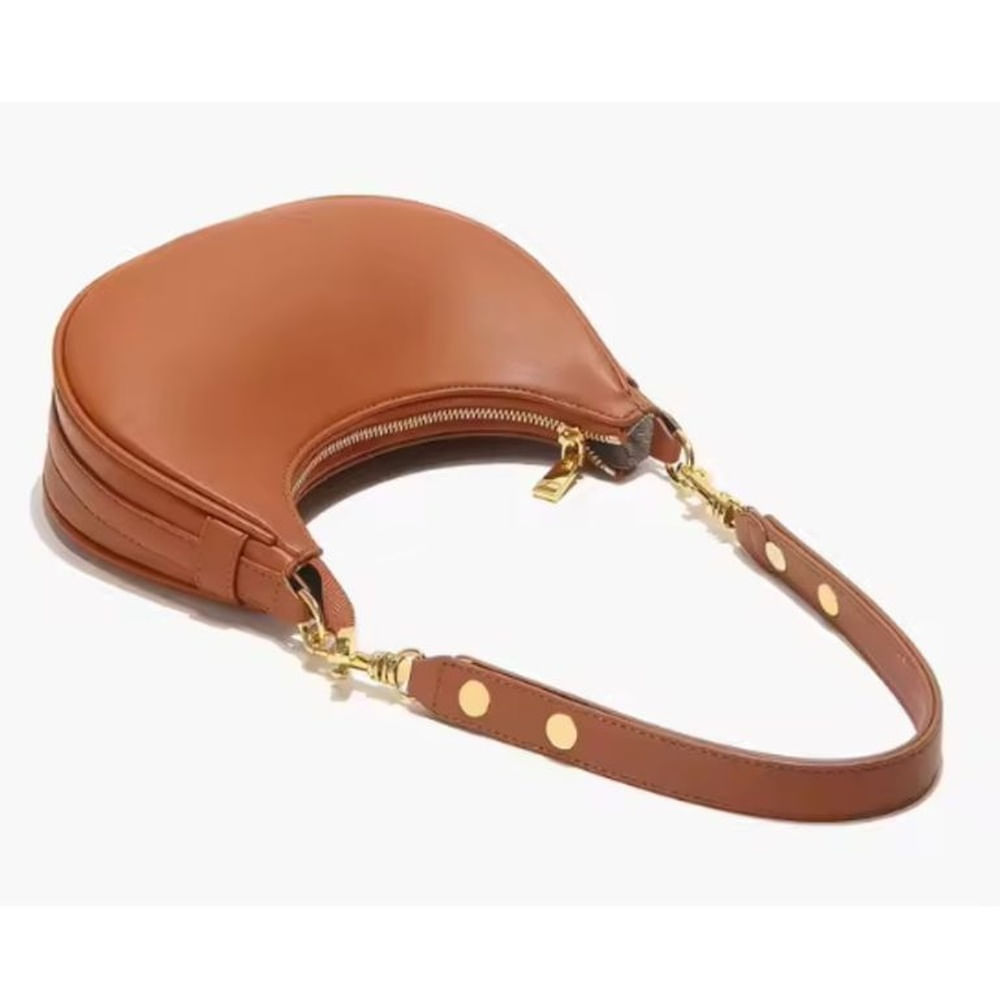 Bolso de hombro de luna de la luna creciente retro Media Luna