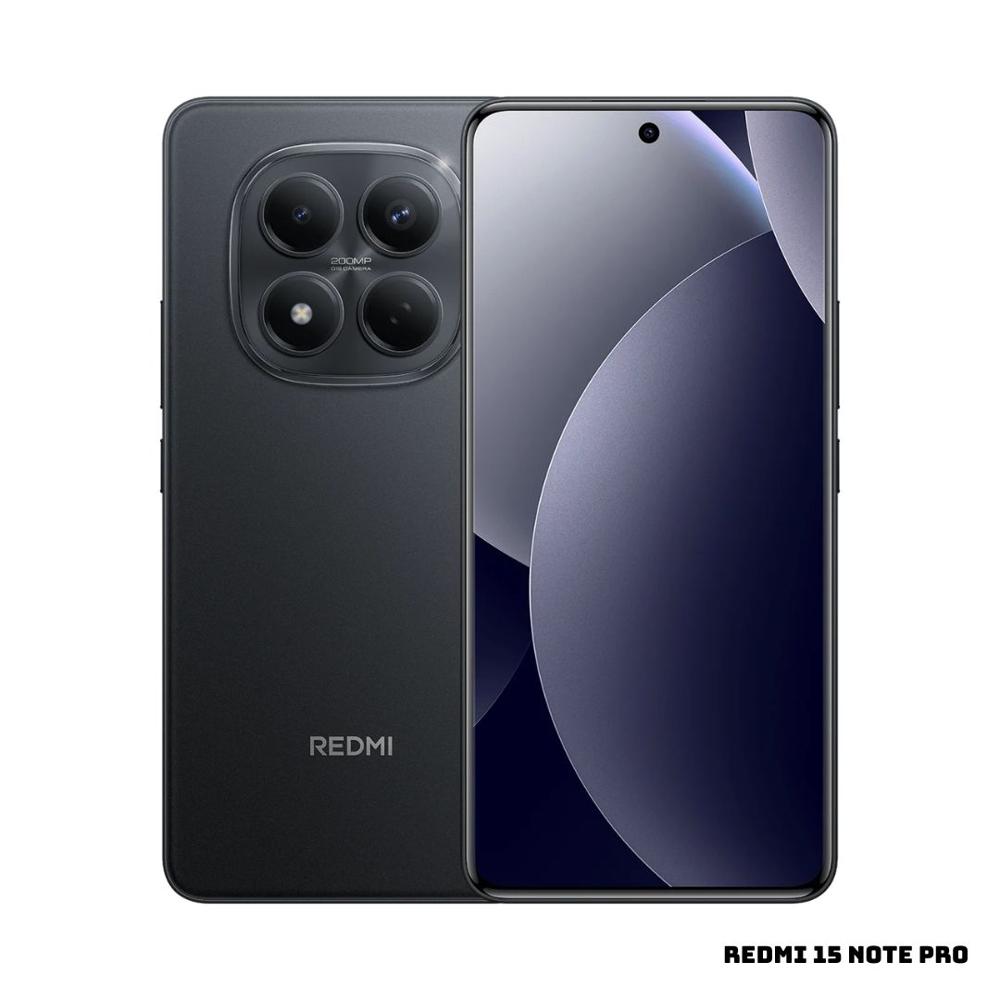 CELULAR XIAOMI REDMI NOTE 15 PRO 8GB RAM 256GB ROM - NEGRO