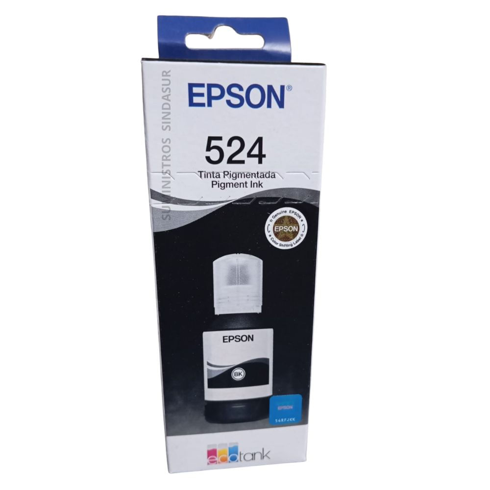TINTA EPSON 524 NEGRO T524120-AL- BOTELLA DE 127 ML