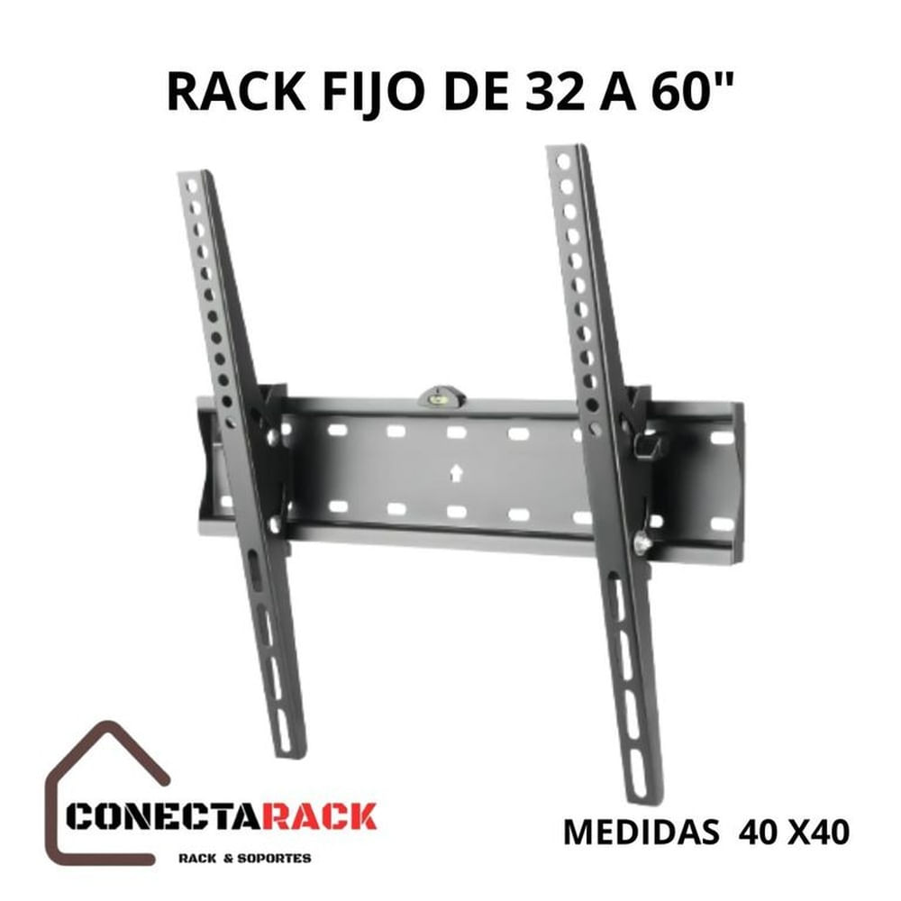 RACK FIJO PARA TV de 32 hasta 60"" importado.