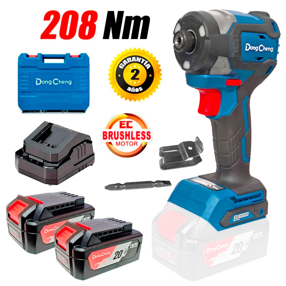 Atornillador de Impacto Industrial 6.35mm Dongchen