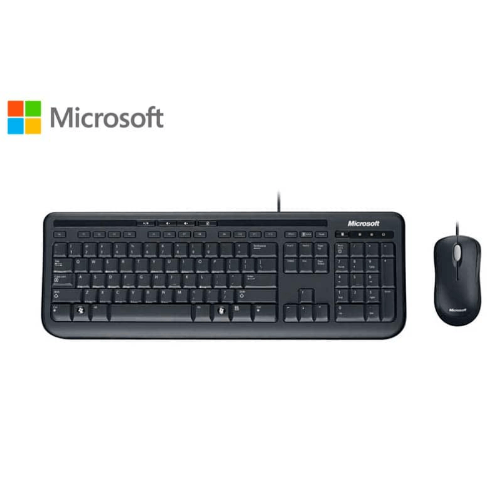 KIT TECLADO MICROSOFT DESKTOP 600 RETAIL CABLEADO