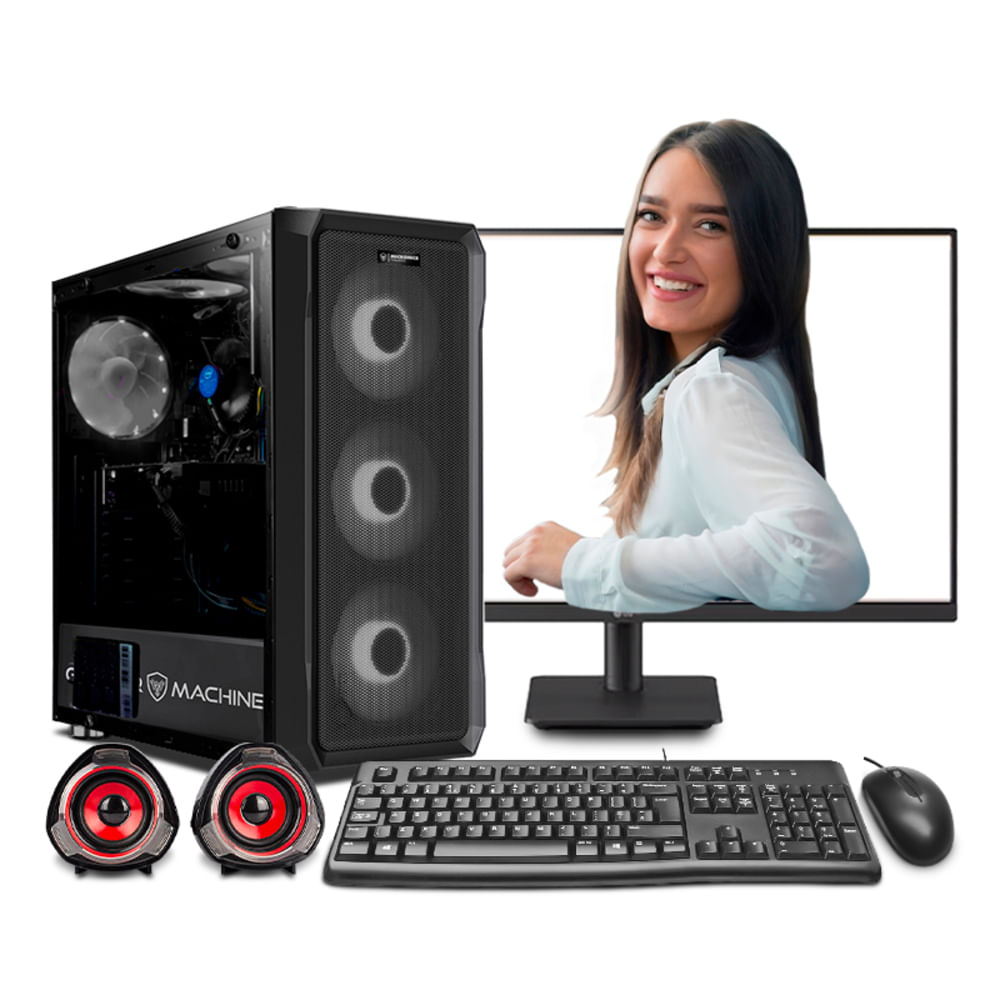 COMPUTADORA INTEL CORE Ultra 5 225 16GB DDR5 500GB 22 IPS computadora MI PC LISTA MIPCLISTA