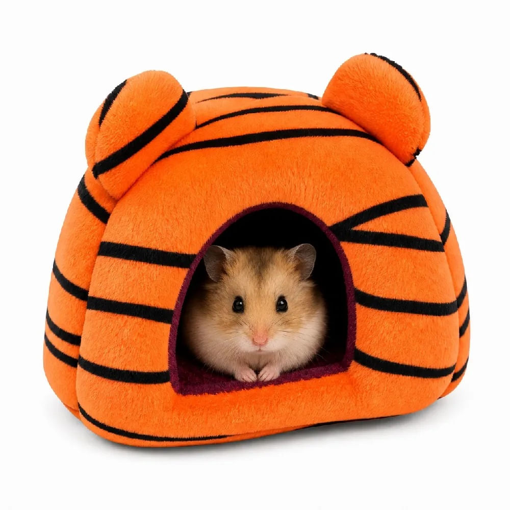 Cama Tipo Cueva Para Hámster Diseño Temático Tigger