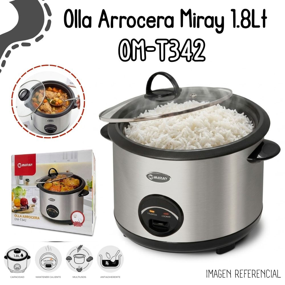 Olla Arrocera de 1.8 Lt - OM-T342
