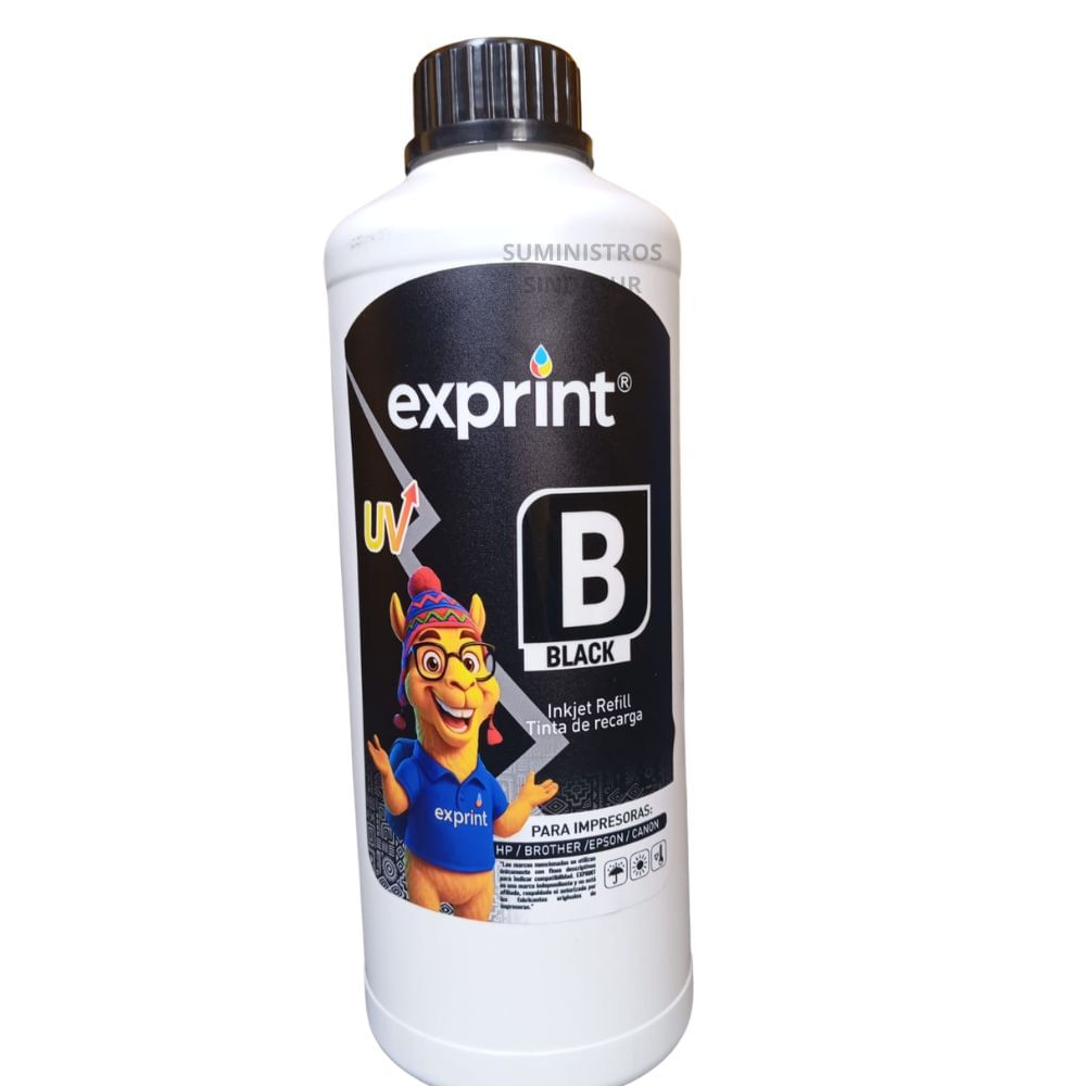TINTA 1 LITRO UNIVERSAL PARA HP BROTHER EPSON CANON