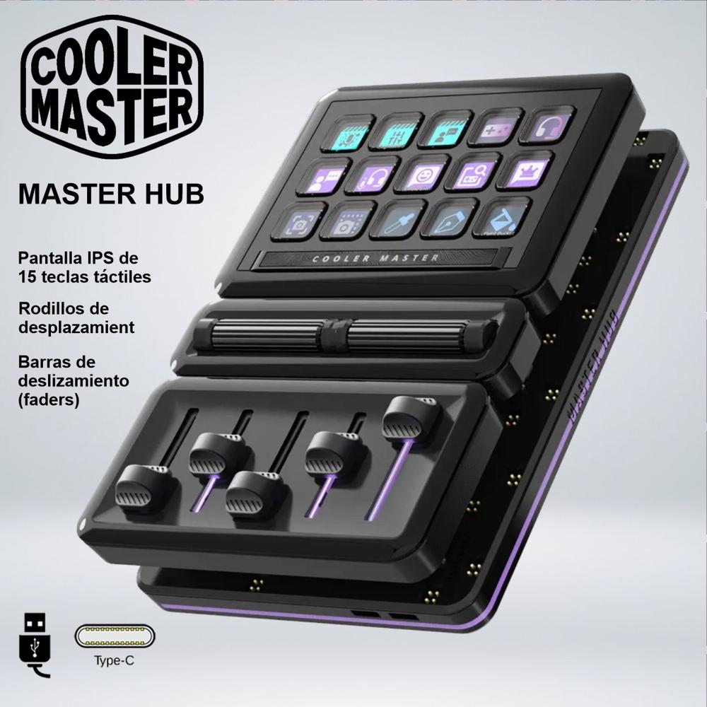 STREAM KIT MASTER HUB TECNOLOGÍA Y STREAMING COOLER MASTER MHSK13AA00