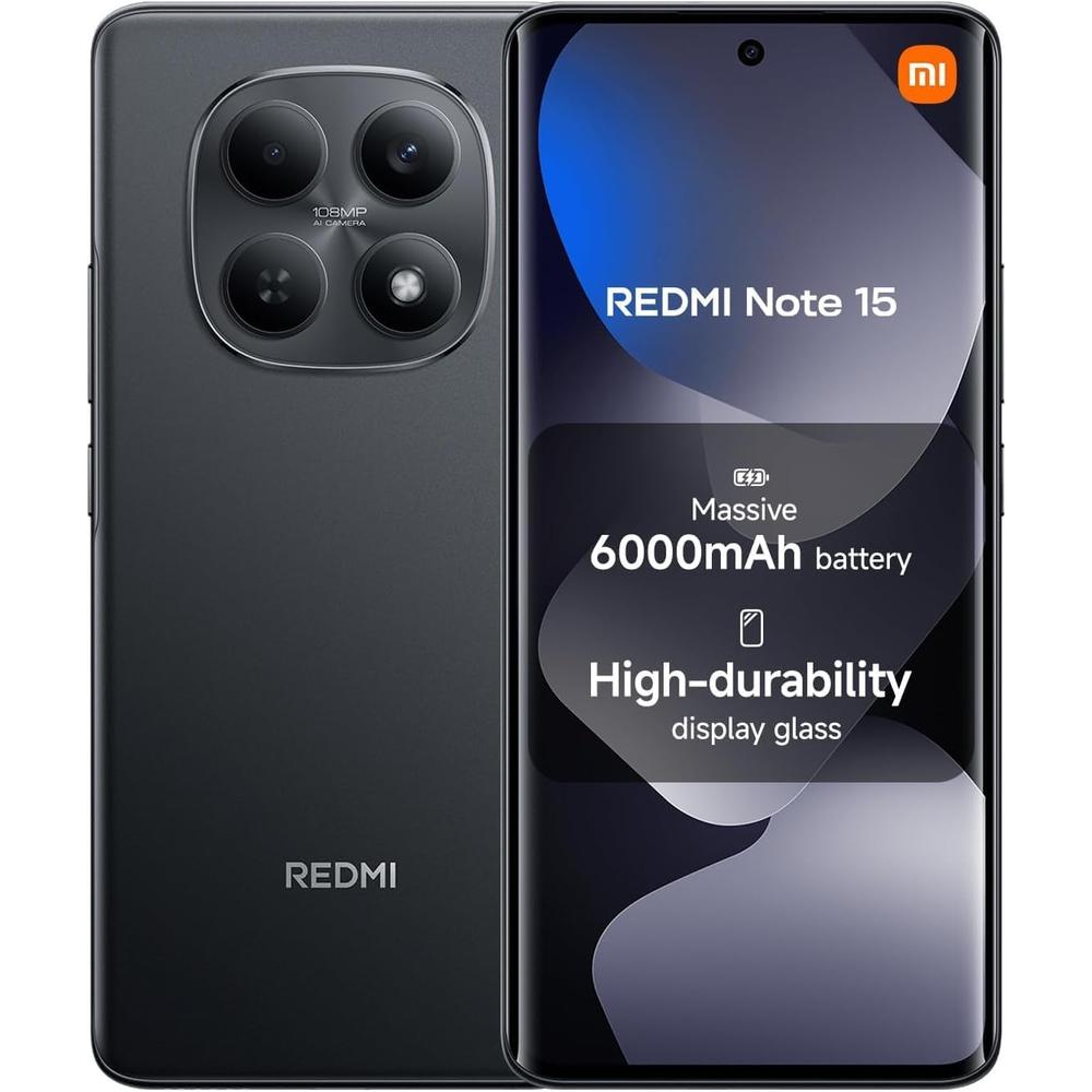 CELULAR XIAOMI REDMI NOTE 15 128GB 6GB | NEGRO