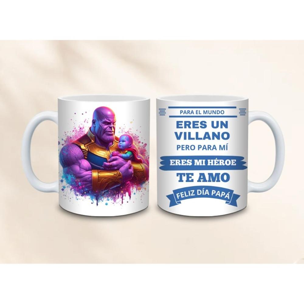 TAZA VILLANOS DE COLECCIÓN 11 OZ – THANOS