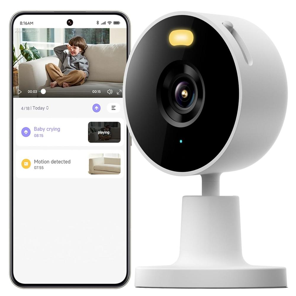 Cámara de Seguridad Xiaomi C100 2K Con IA y Protección De Privacidad