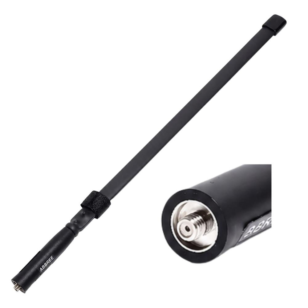 Antena Táctica 72cm SMA Female Alta Ganancia 5.2dBi Para Baofeng Quansheng TYT VHF UHF