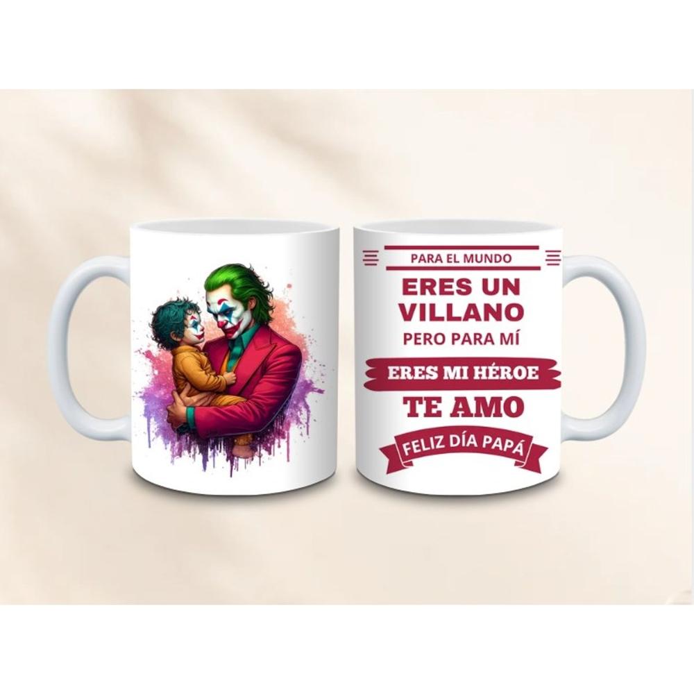 TAZA VILLANOS DE COLECCIÓN 11 OZ – JOKER