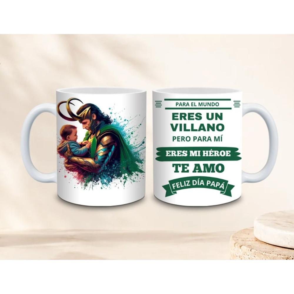 TAZA VILLANOS DE COLECCIÓN 11 OZ – LOKI