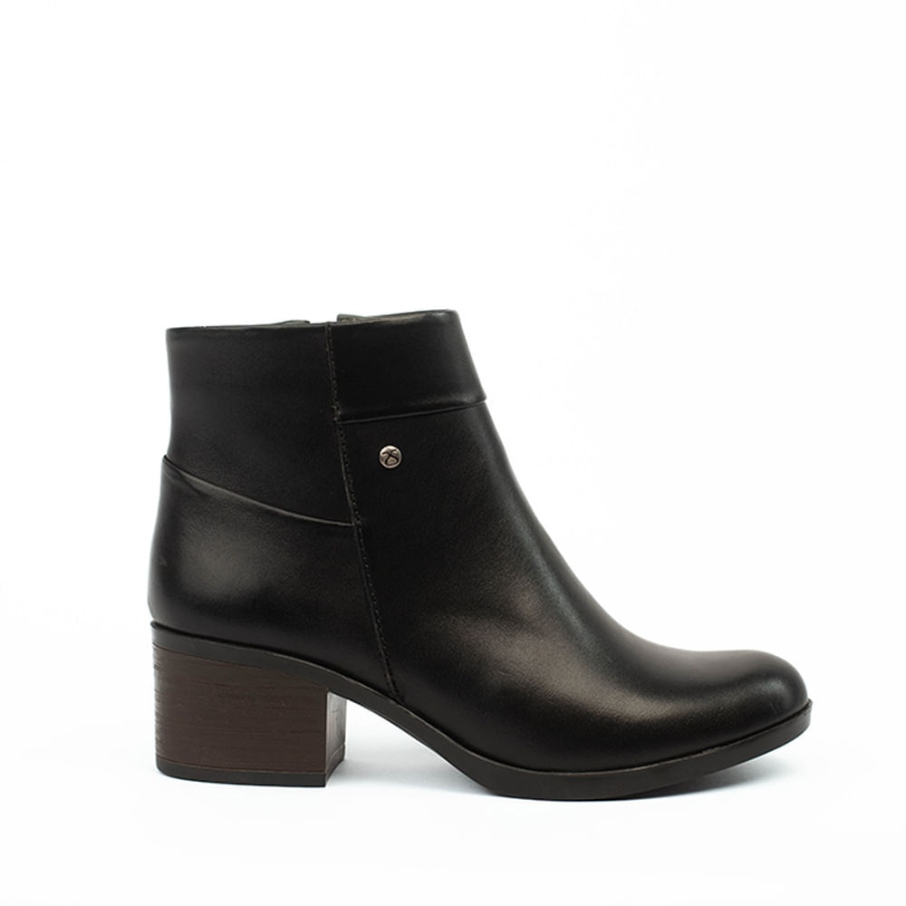 BOTINES MUJER CARUSSO B4014 CUERO NEGRO Talla 39