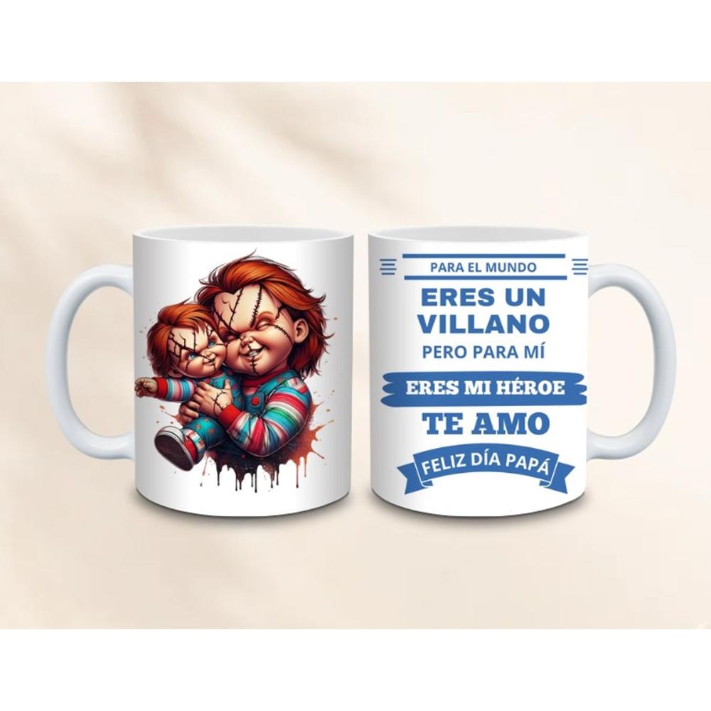 TAZA VILLANOS DE COLECCIÓN 11 OZ – CHUCKY