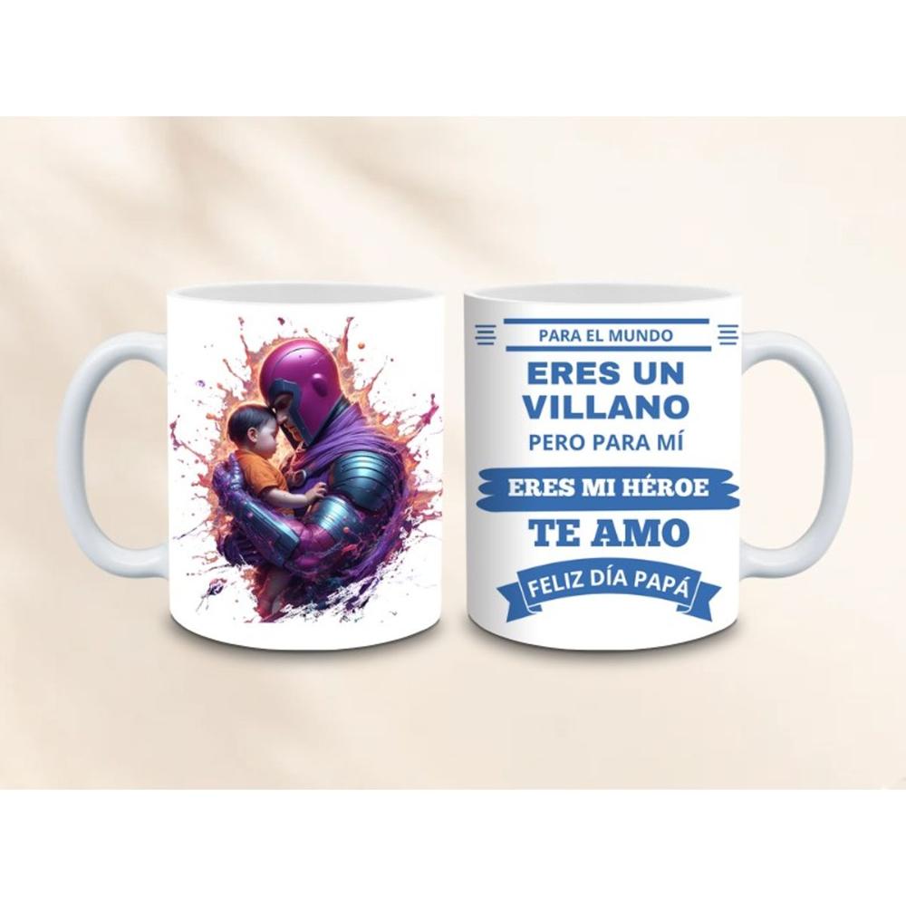 TAZA VILLANOS DE COLECCIÓN 11 OZ – MAGNETO