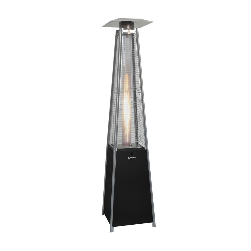 Estufa Calentador de Patio Imaco PHP1300 en Acero Negro