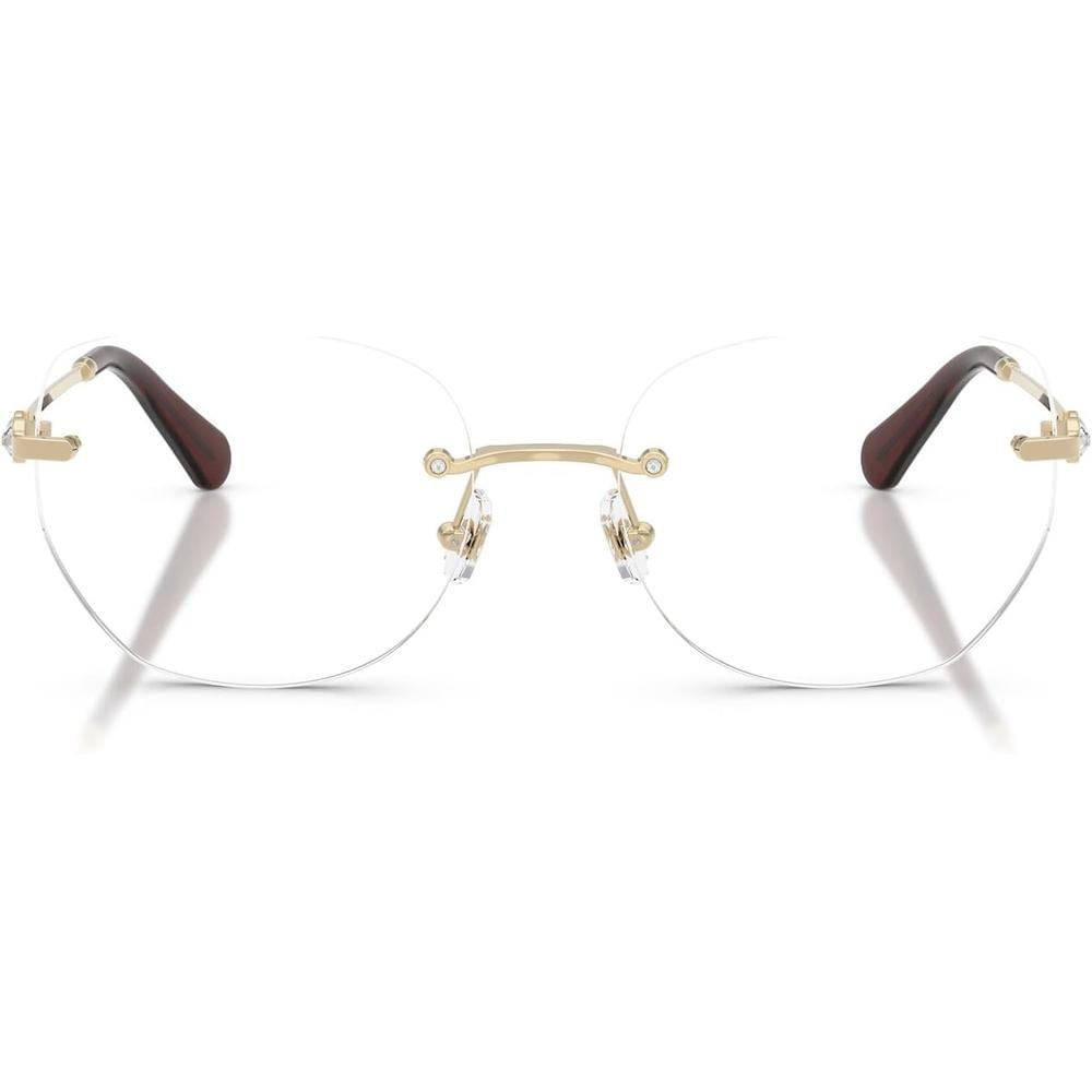 SWAROVSKI MONTURA SK1038 54 MM MUJER | PALE GOLD/DEMO LENS