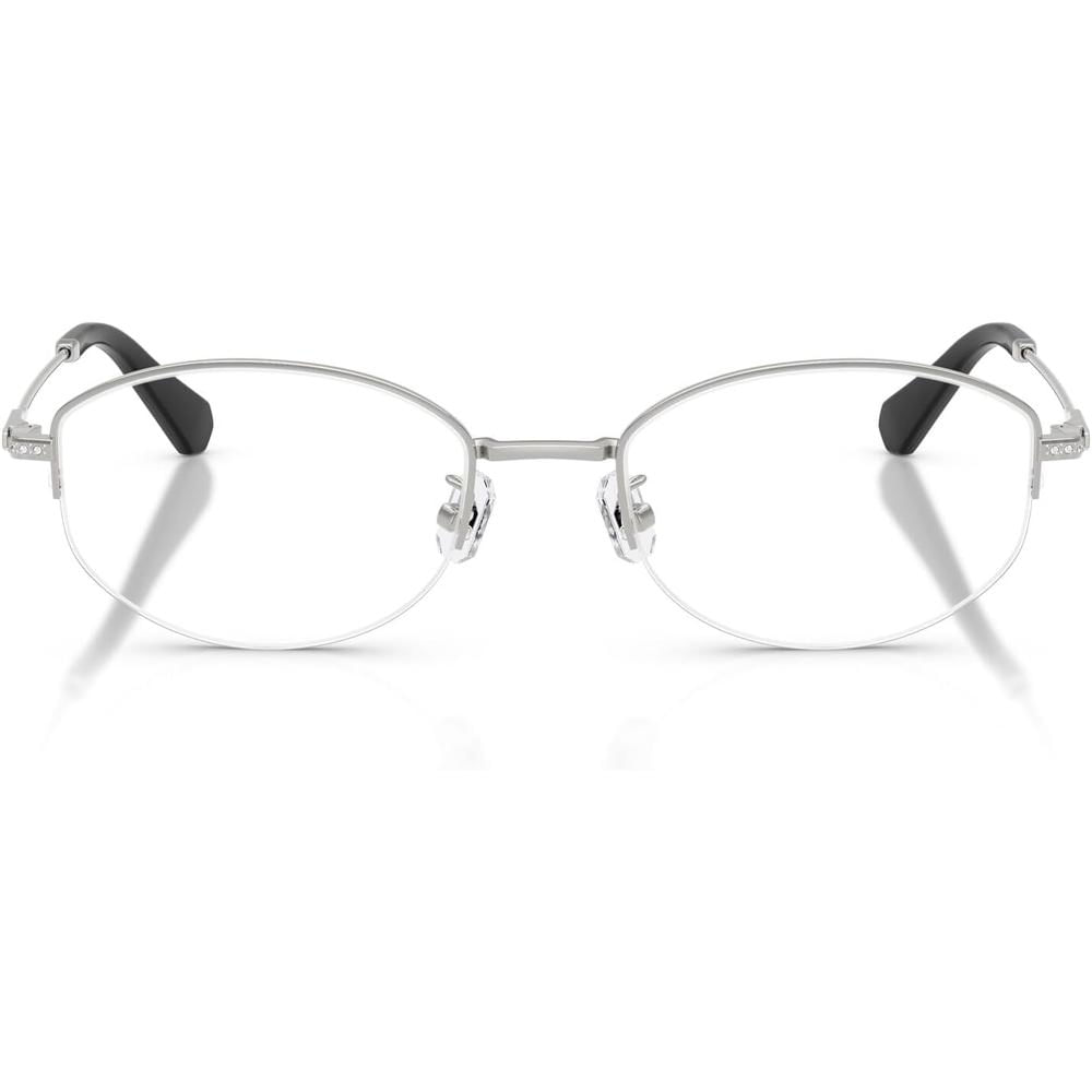 SWAROVSKI MONTURA OVAL SK1039D 54 MM MUJER | SILVER/DEMO LENS